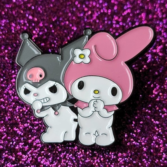 Boutique | Jewelry | My Melody Kuromi Sanrio Friends Enamel Pin | Poshmark